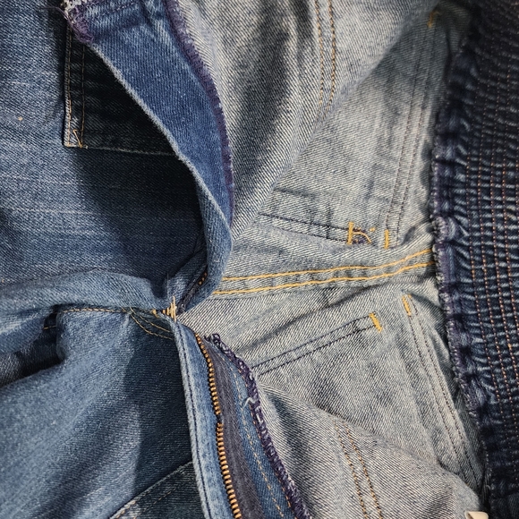 Vintage Women's Denim Bell bottom flared jeans size 25/26 x 34in *flawed - Picture 16 of 16